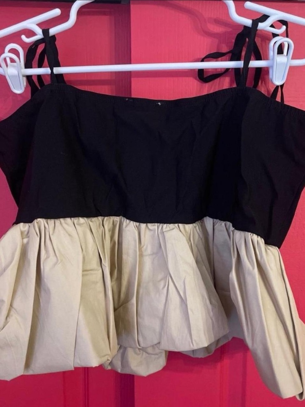 PEPLUM TOP - NEW - Picture 2 of 8